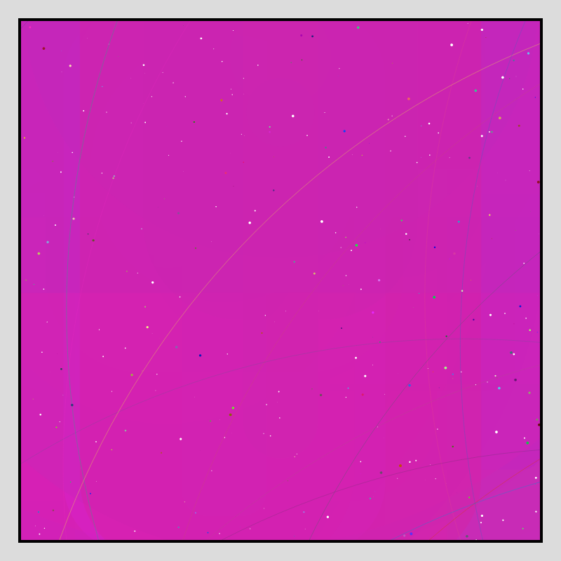 Color Field Starry B #55