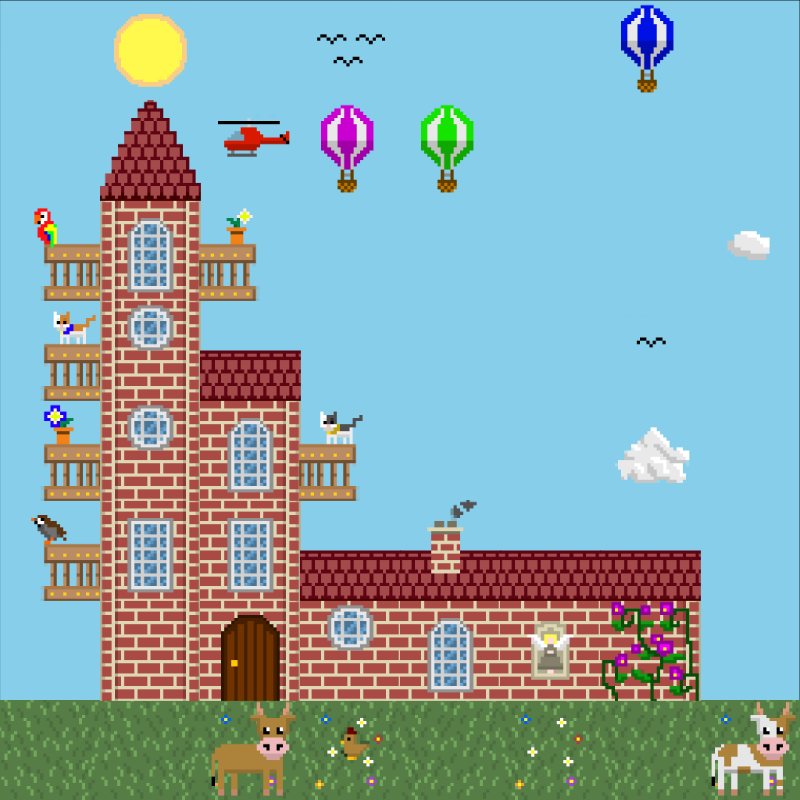 2D Mansion #667