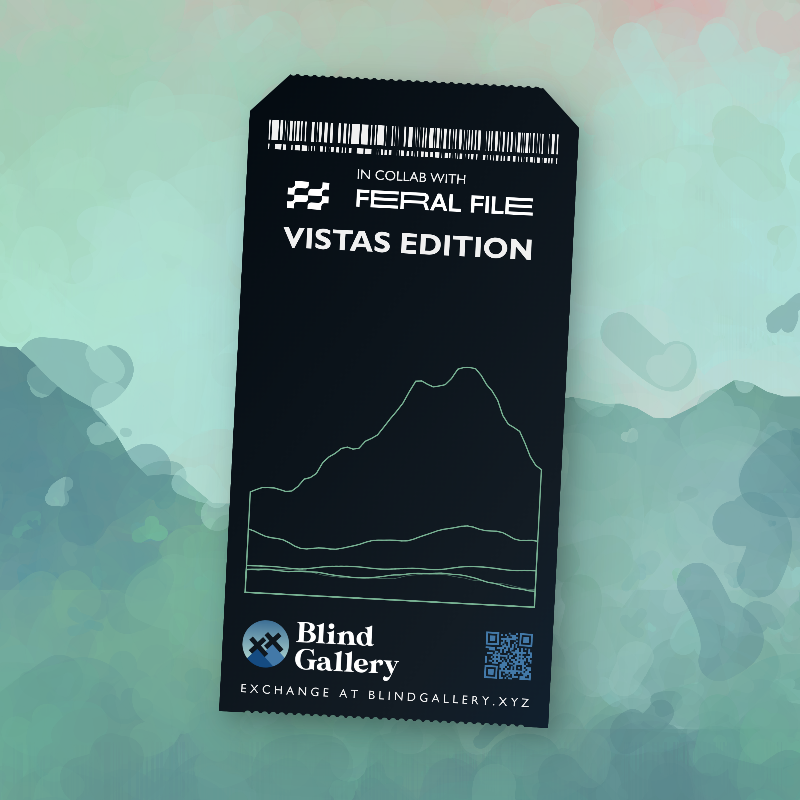 Blind Gallery Mint Pass (Vistas Edition) #287