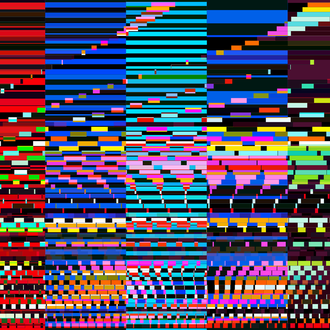 Glitchometry Stripes #28