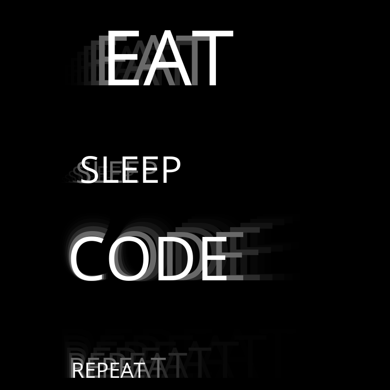 Eat Sleep Code Repeat #19