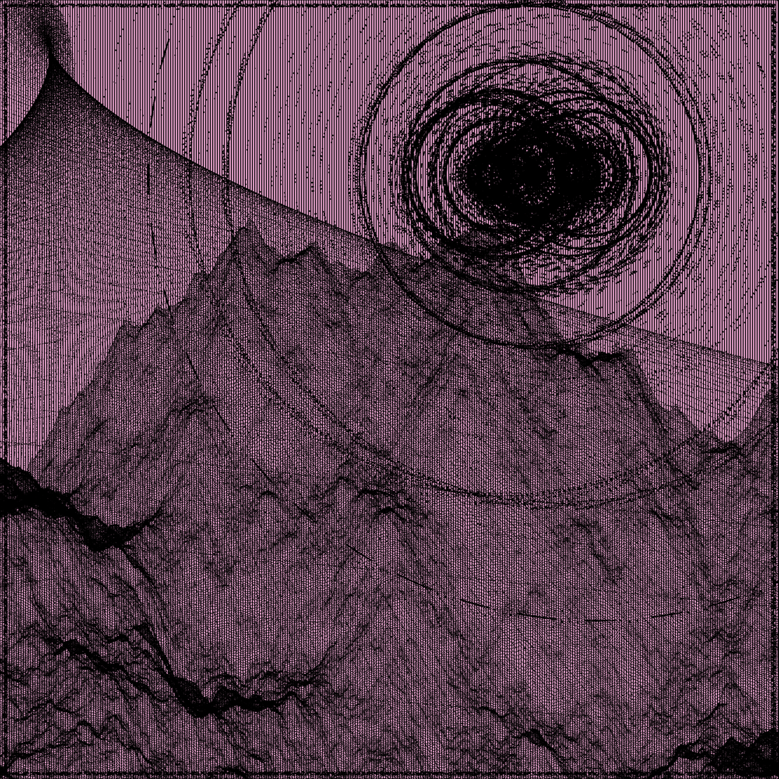 Surreal classic generative landscape #62