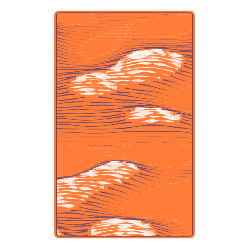 Topographic Playing Card #18