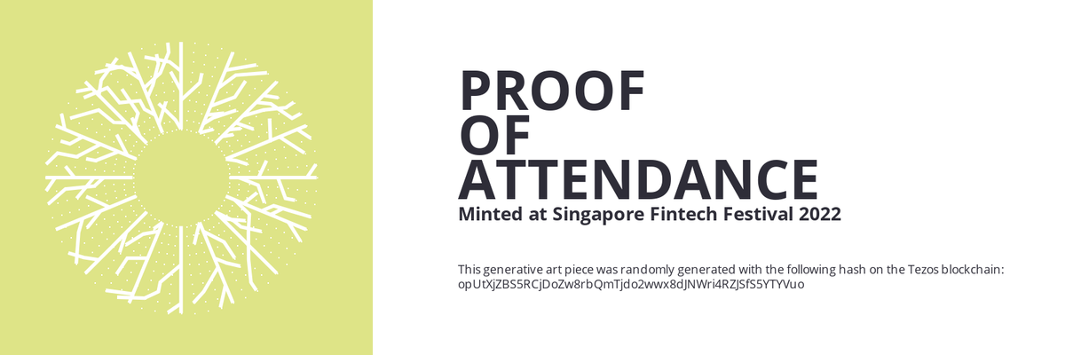 SFF2022 Proof of Attendance Token #1422