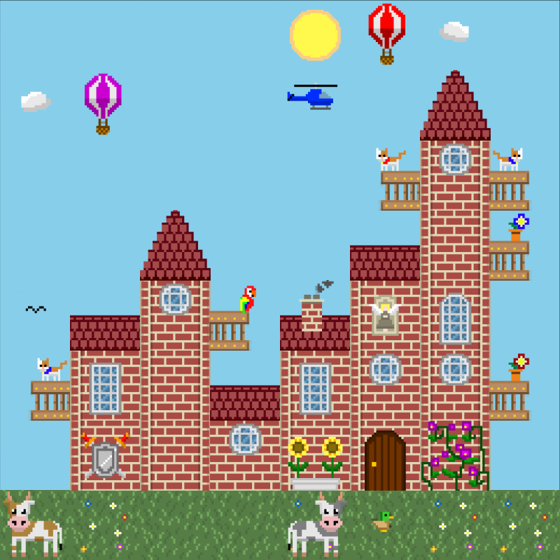 2D Mansion #769