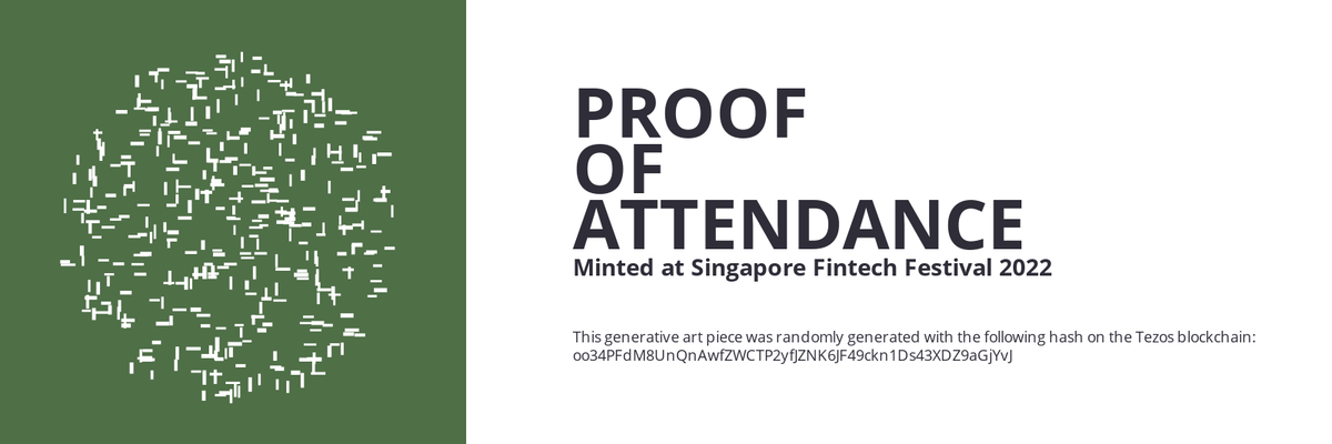 SFF2022 Proof of Attendance Token #696