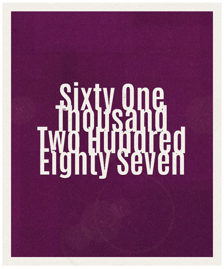 Count #61287