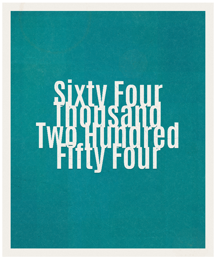 Count #64254