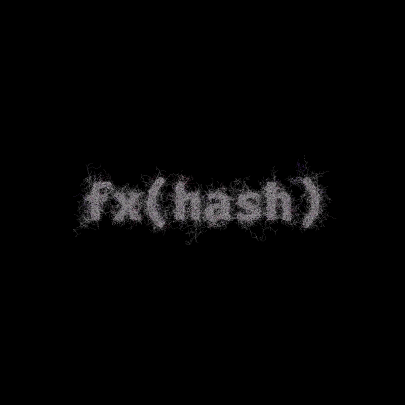 FXHASH Generative Logo #301