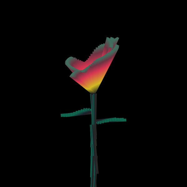 Digital Flower #16