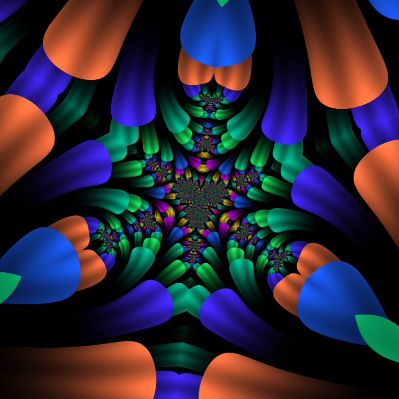 Fractal Flower #17