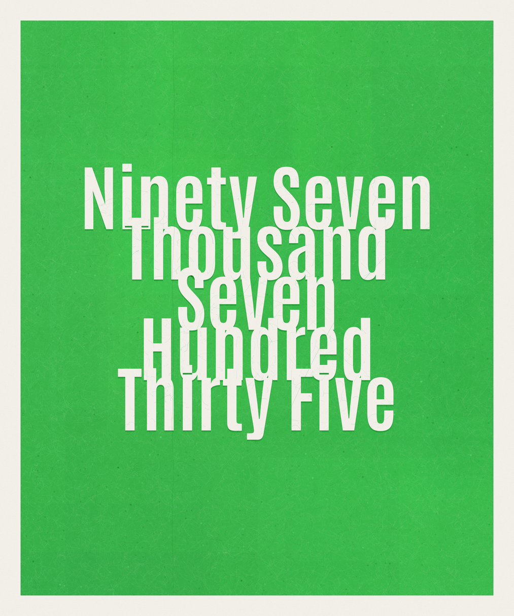 Count #97735