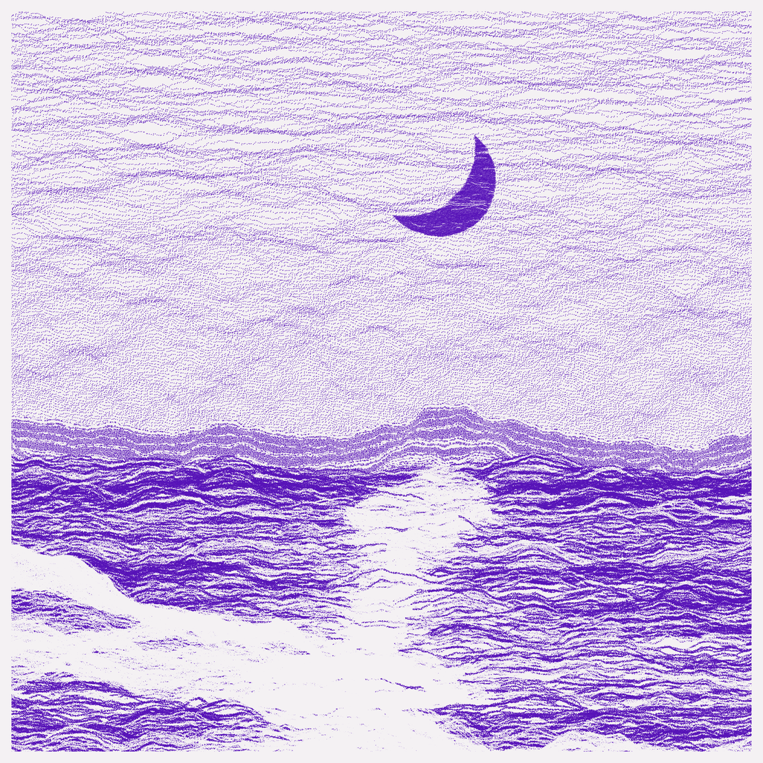 Moonlit Sea #221