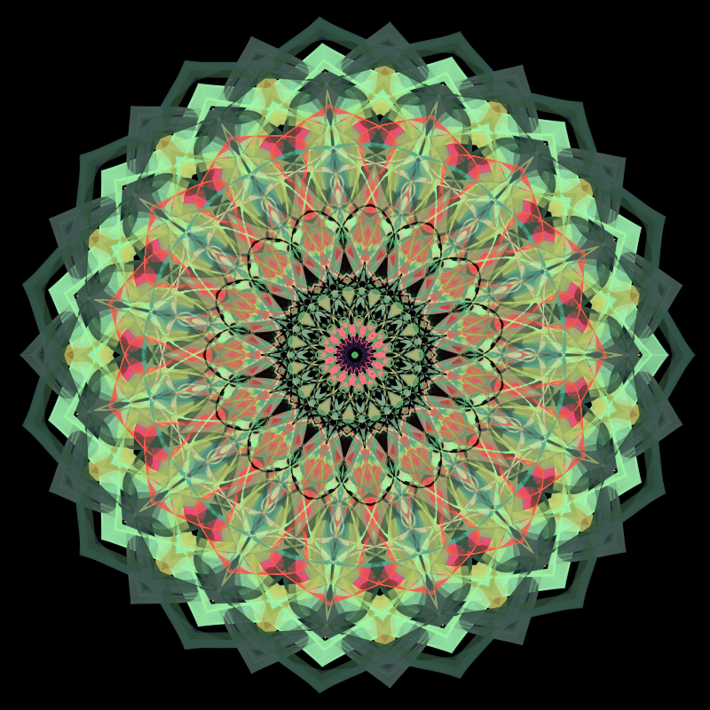 Morphing Mandala - #fxhashturnsone charity #14