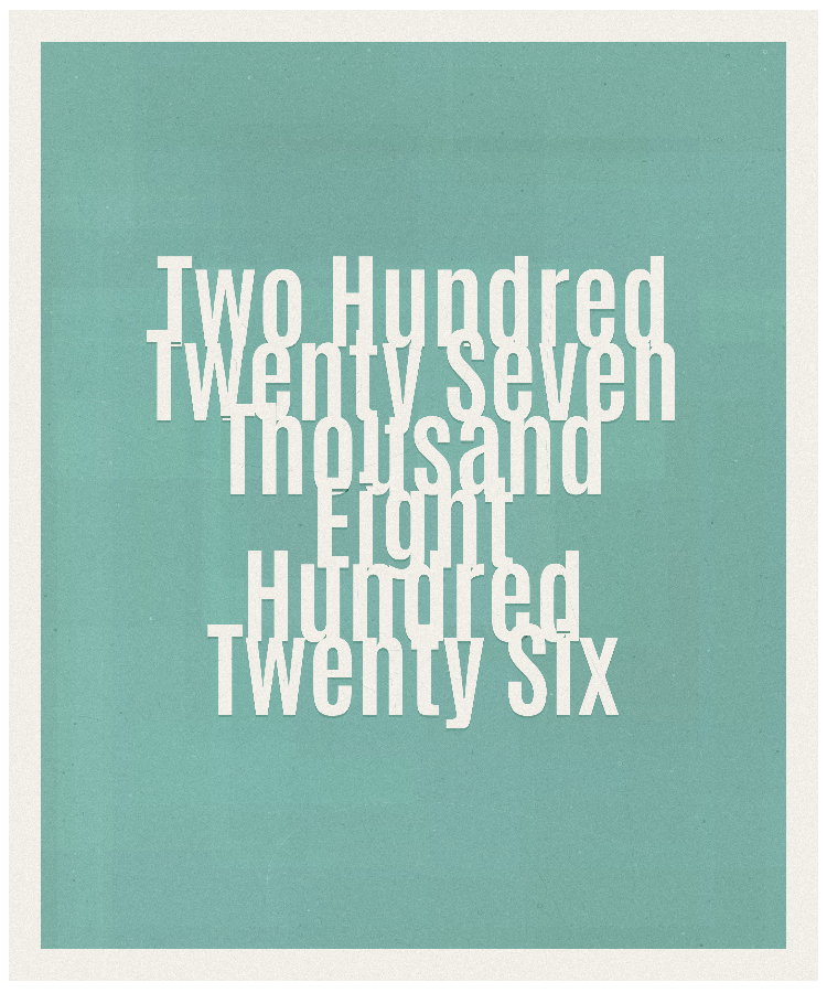 Count #227826