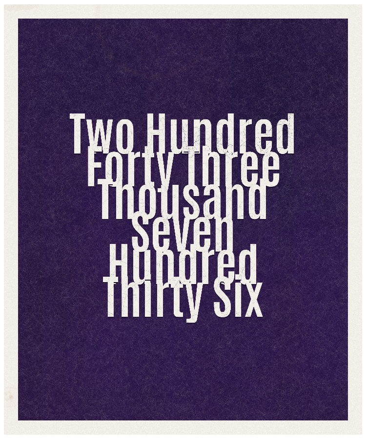Count #243736