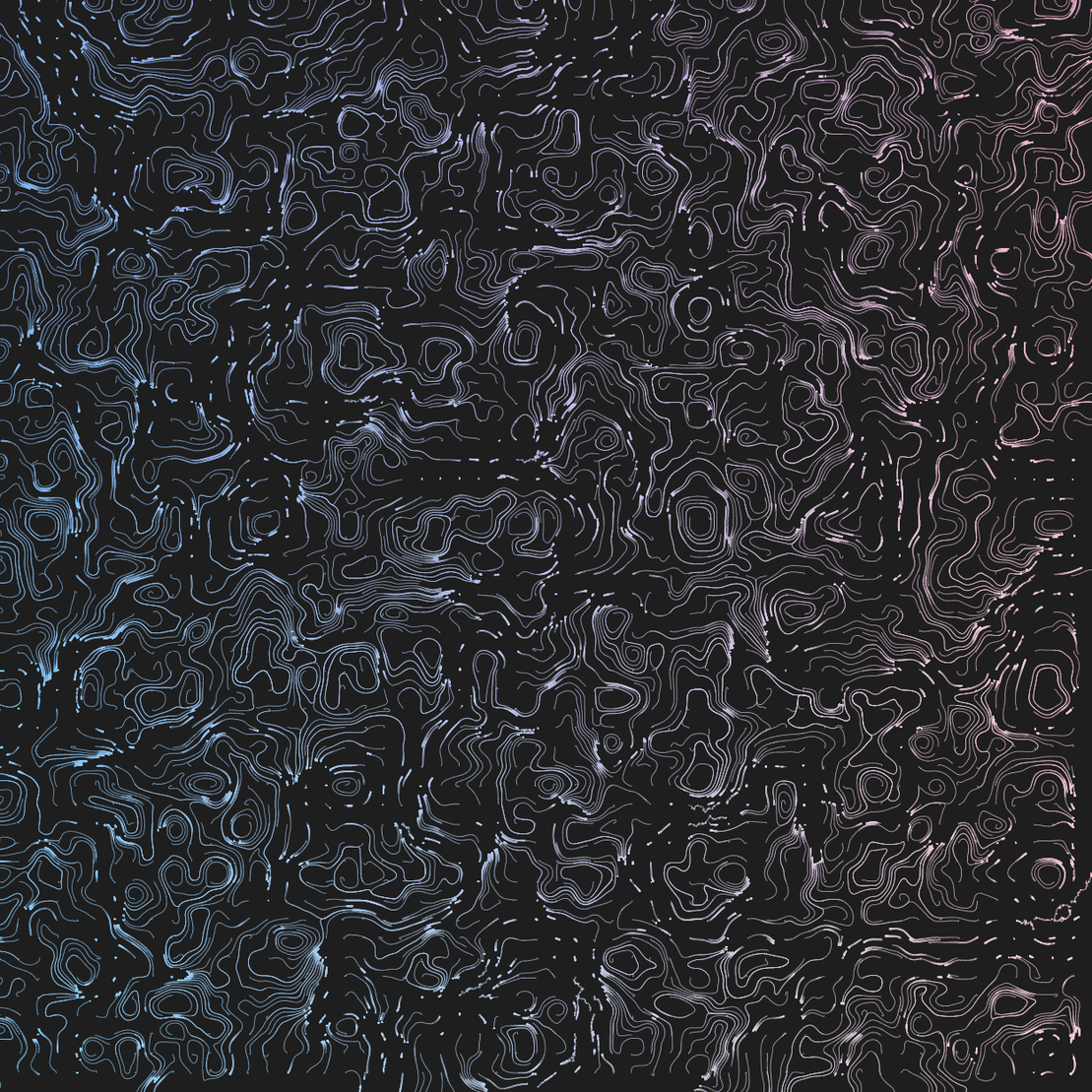 Topographic Lines #28