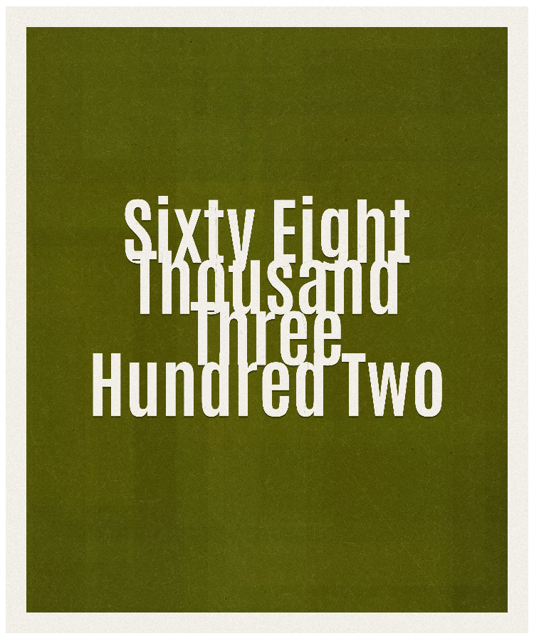 Count #68302