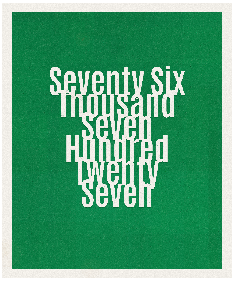 Count #76727