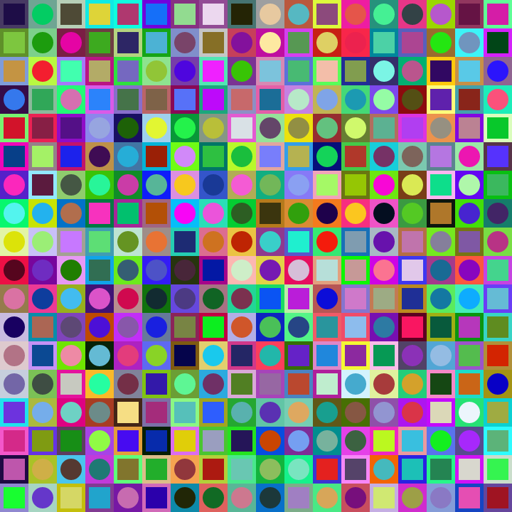 Square Dot Composition #140