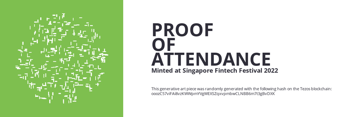 SFF2022 Proof of Attendance Token #879