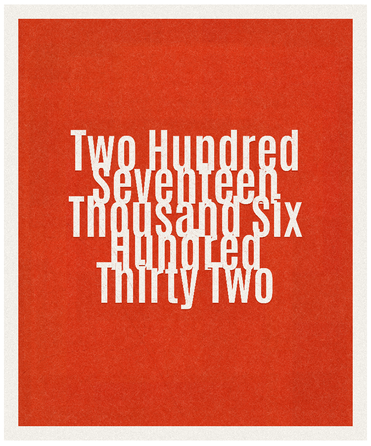 Count #217632