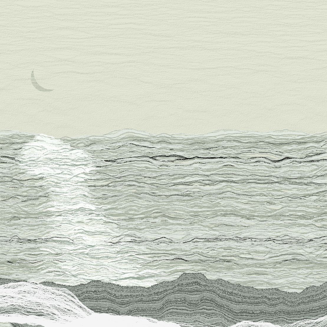 Moonlit Sea #262