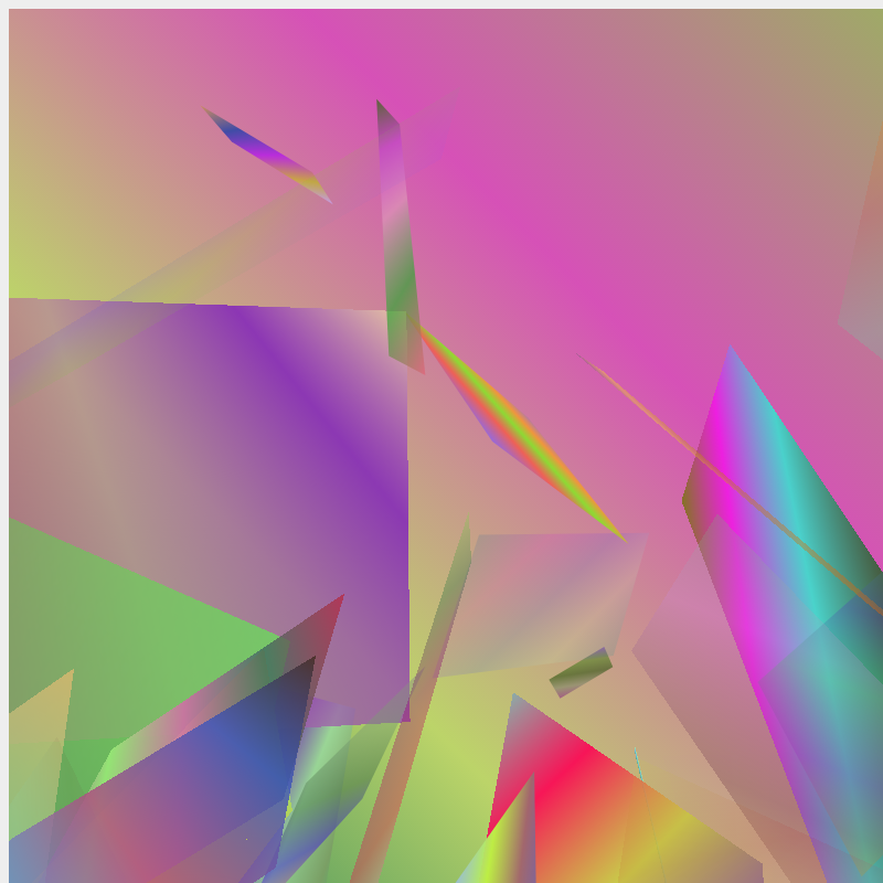 random divs with gradient and perspective #37