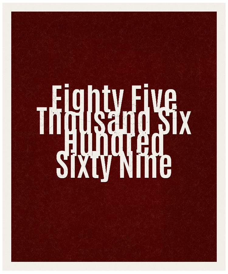 Count #85669
