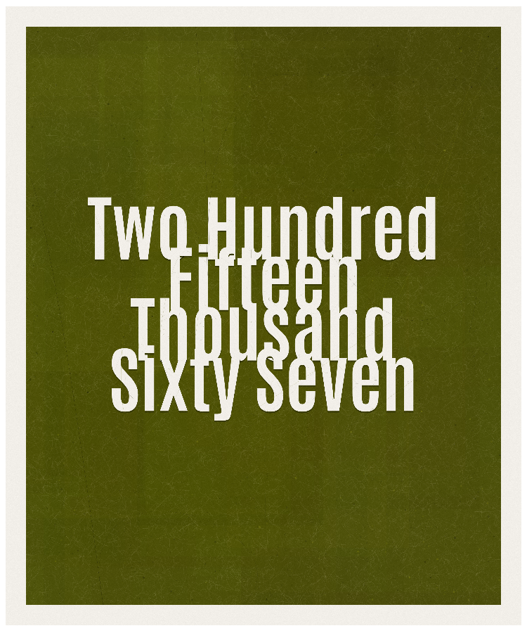 Count #215067
