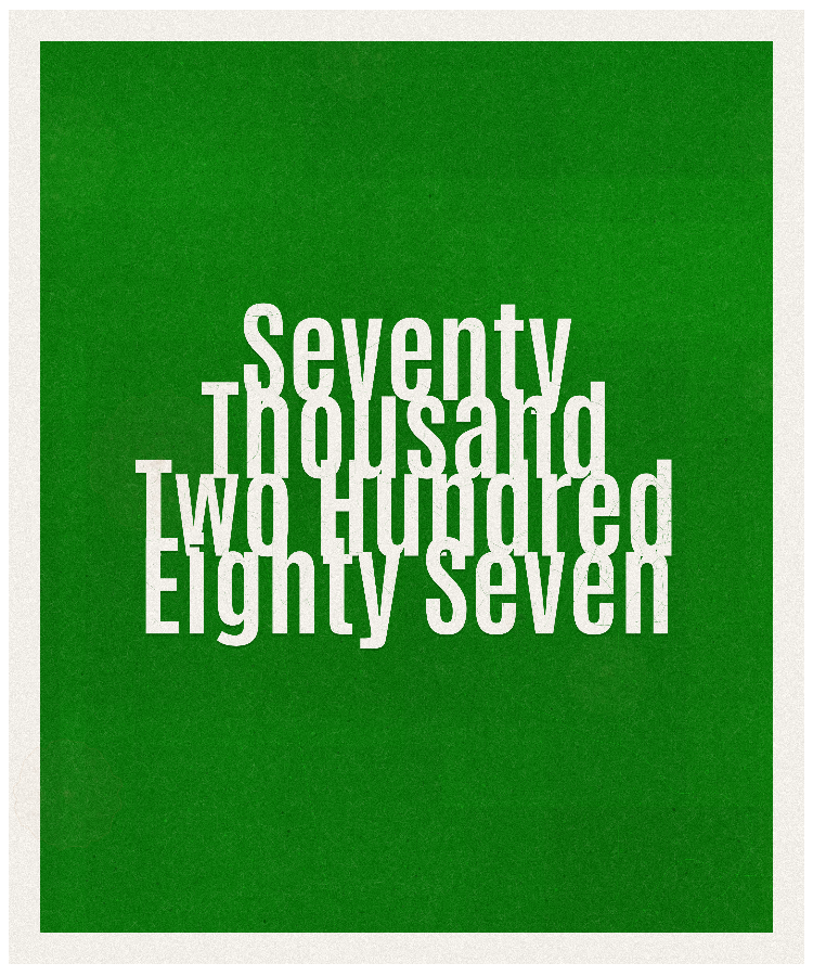 Count #70287