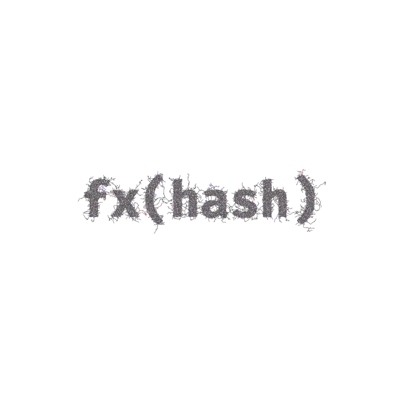 FXHASH Generative Logo #27