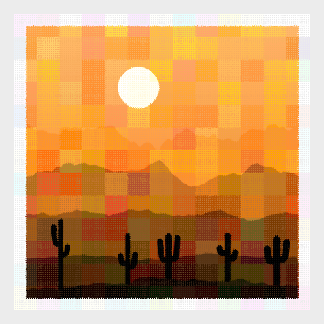 Saguaros #8