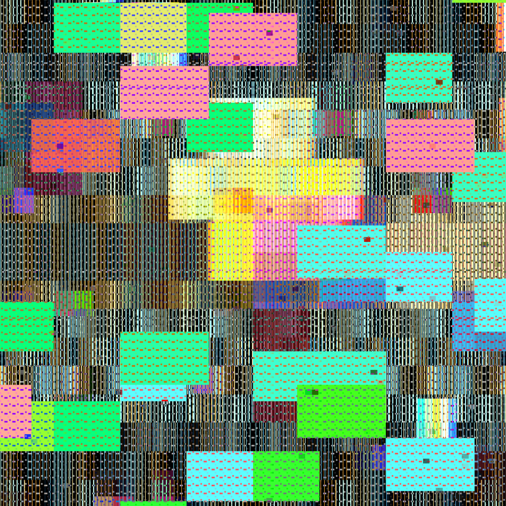 A Pixelated Dream Accumulations #2