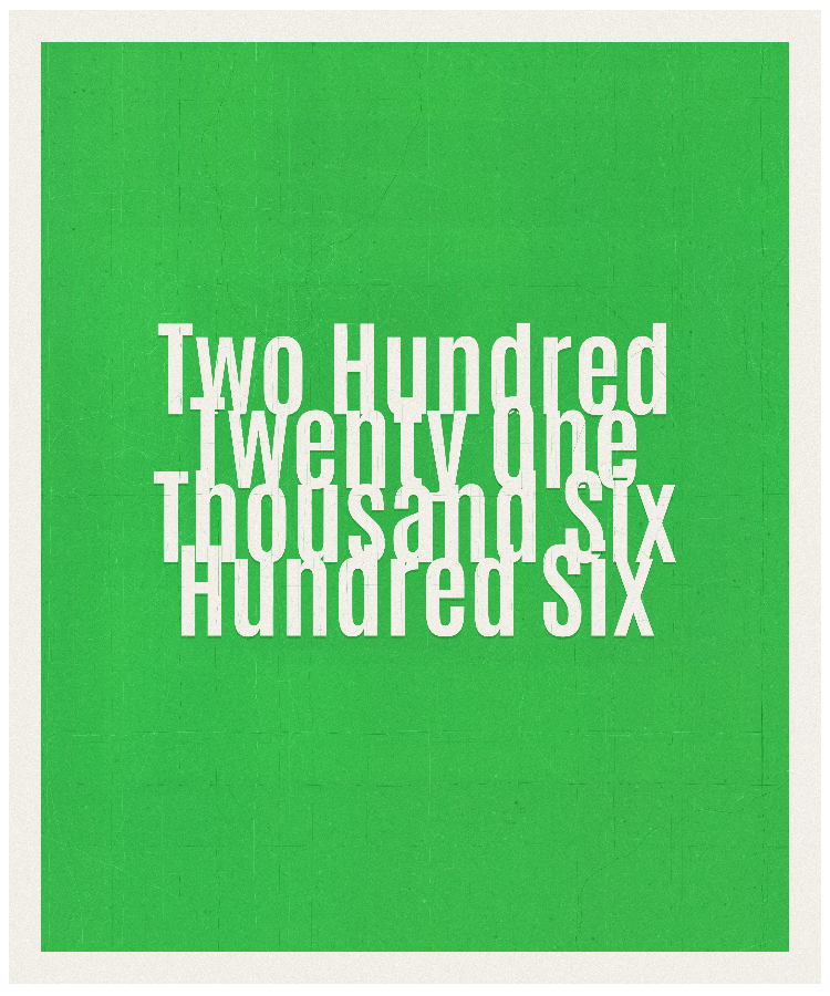Count #221606