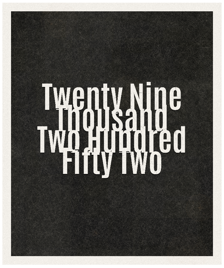 Count #29252