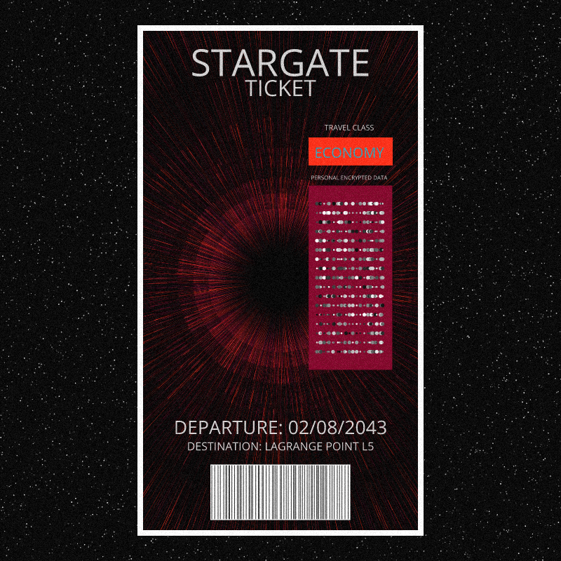 Stargate Ticket | Reboot #8