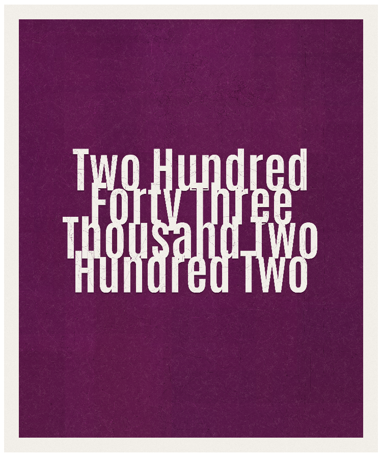 Count #243202