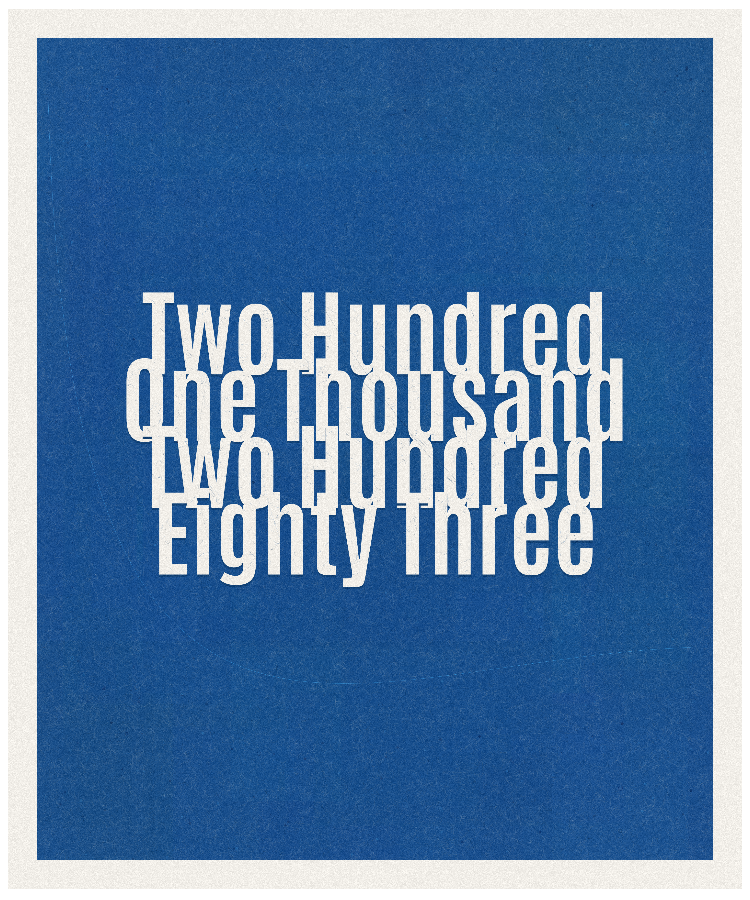 Count #201283