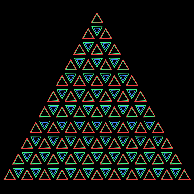 Your Brain on Triangles #54