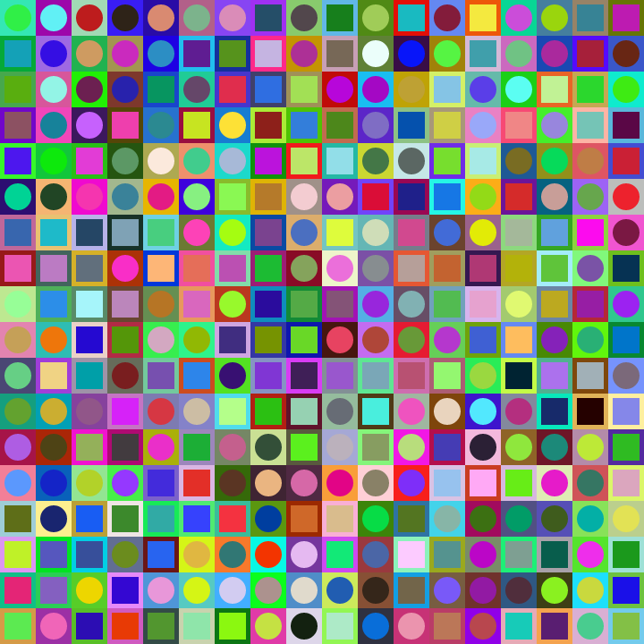 Square Dot Composition #103