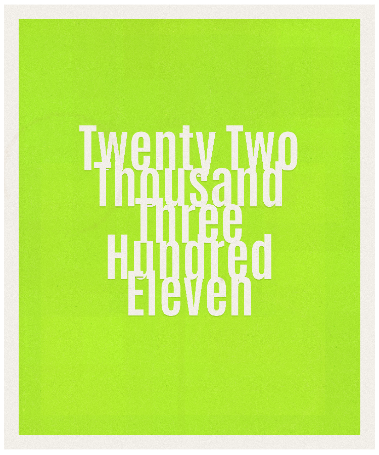 Count #22311