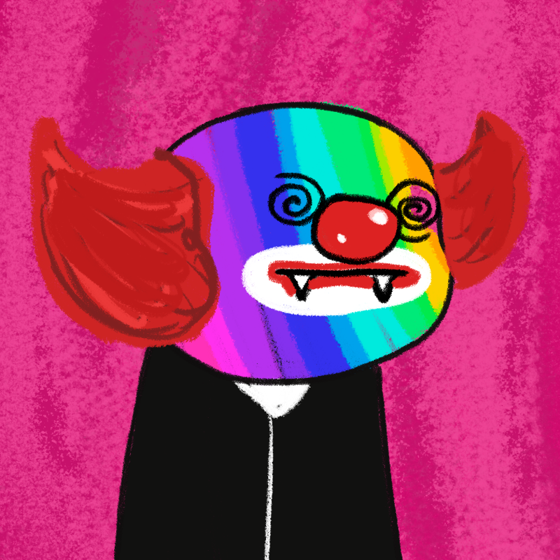 Peculiar clown #43