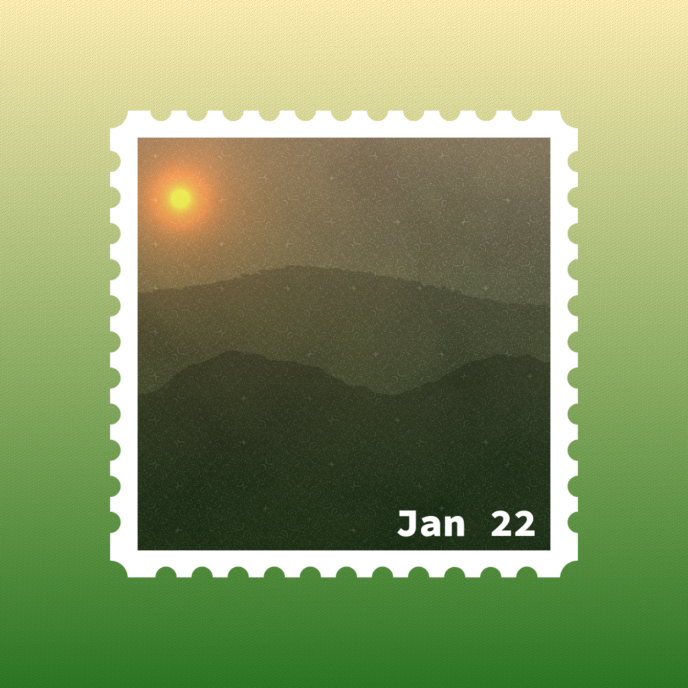 January 2022 stamp #6