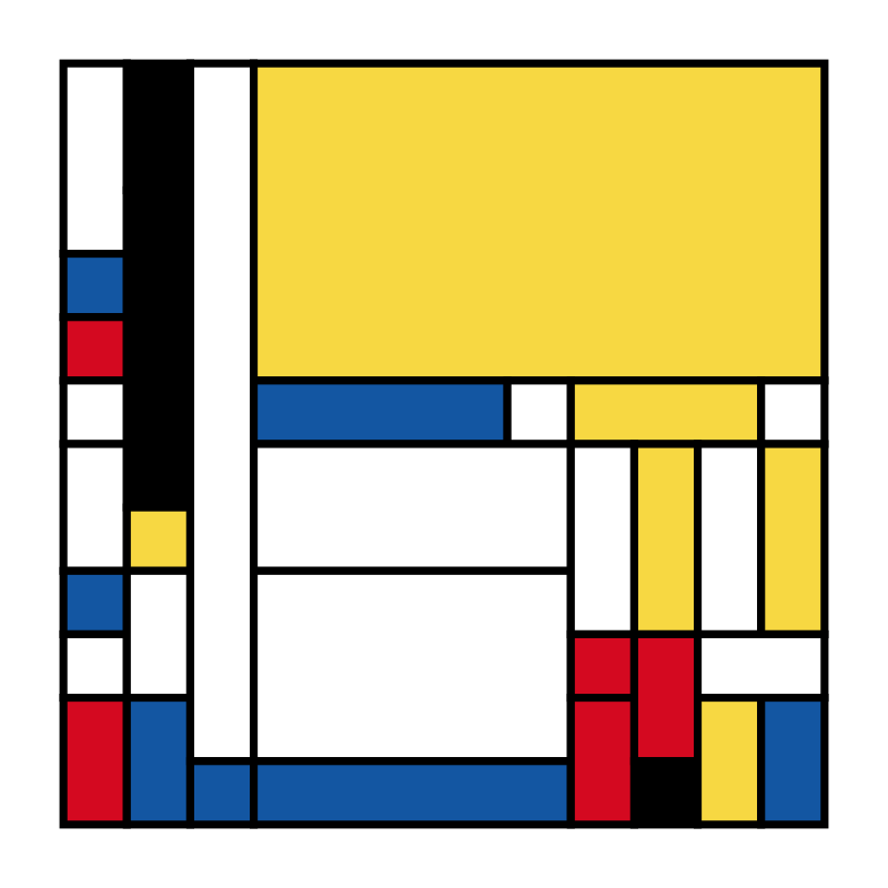 Mondrian squares #20