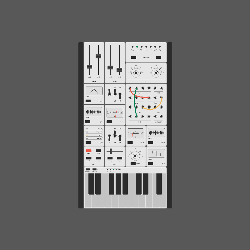 Modular synthesizer #36