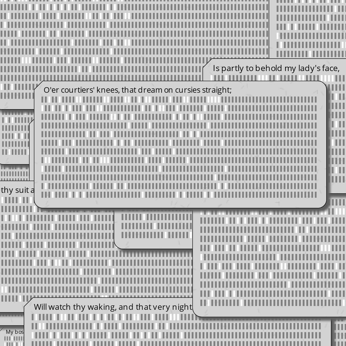 Romeo and Juliet on Punched Cards (Free) #102