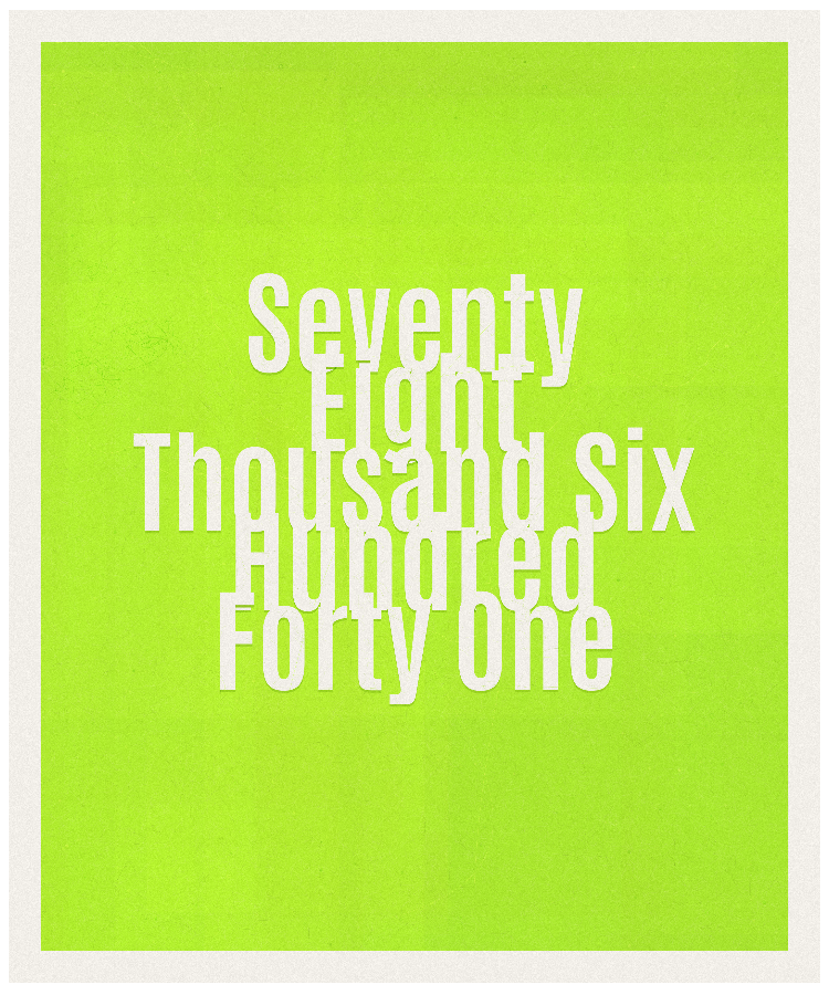 Count #78641