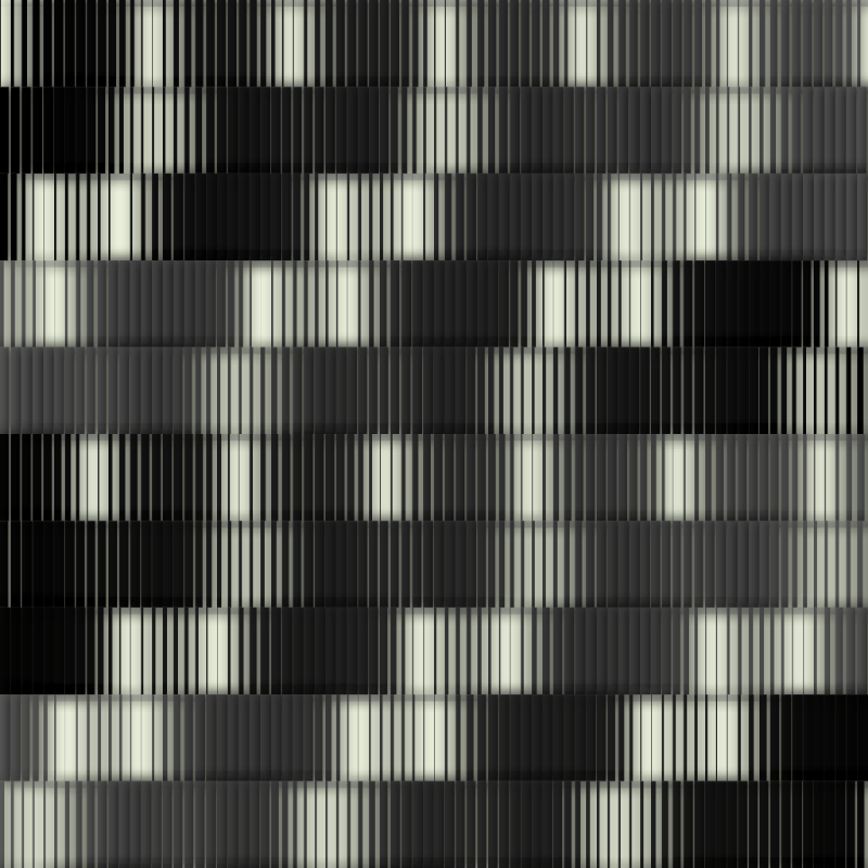 Generative Barcode Helmholtz Illusion #17