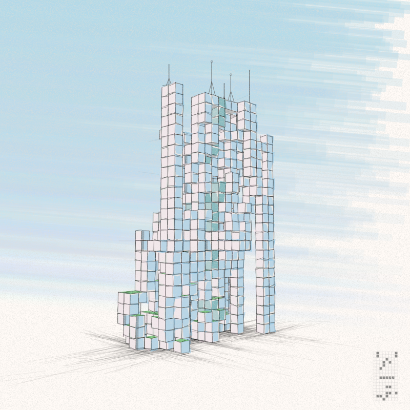 Cellular Skyscrapers #66